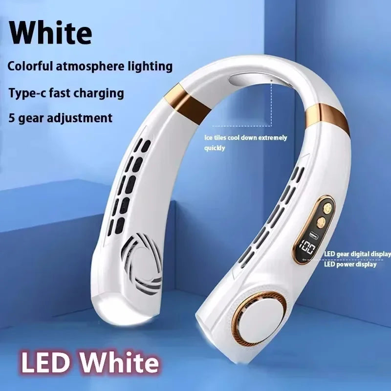Ventilador de Cuello USB de 8000 mAh