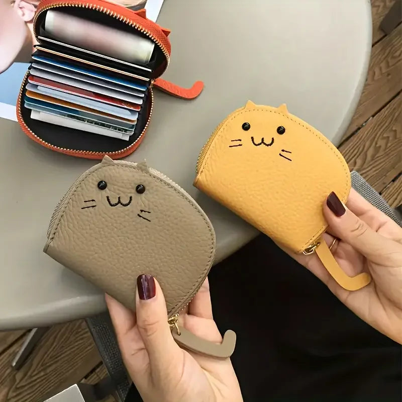 Cartera en forma de gatito kawai