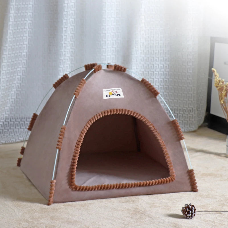 Casa plegable para gatitos