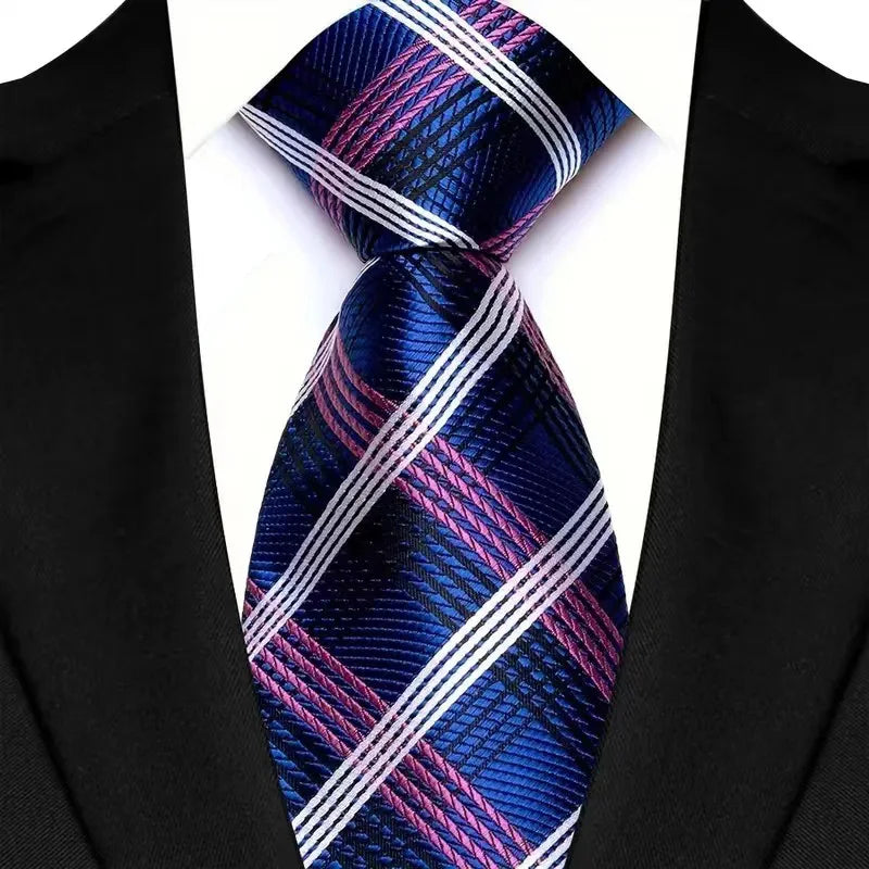 Corbata Elegante para Hombre 8CM Diseño Premium para Bodas y Oficina