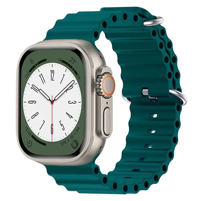 Correa Ocean de Silicón para Apple Watch Series y Ultra