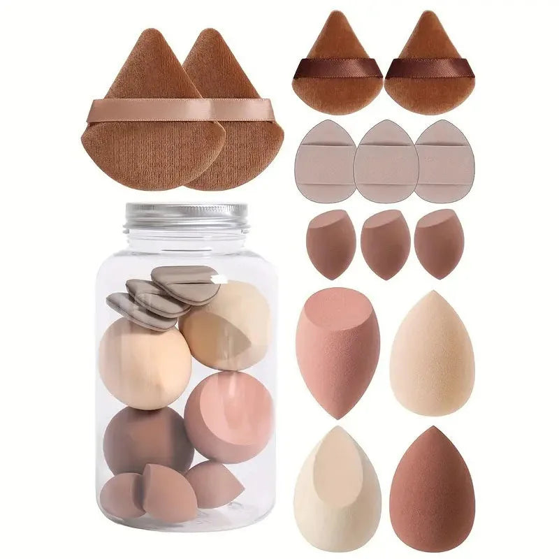Set de 14 Esponjas de Maquillaje Beauty Blender