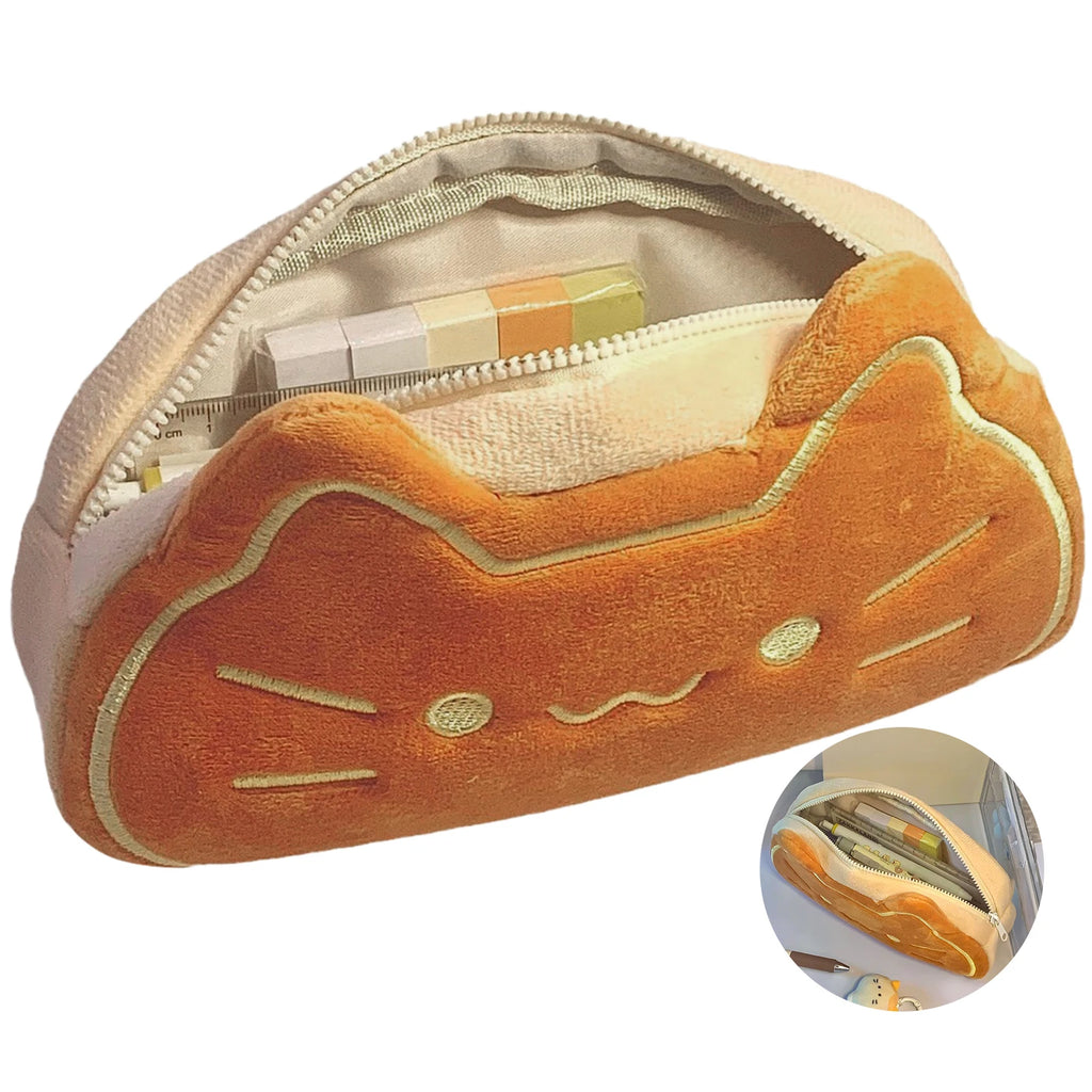 Estuche Kawaii de Felpa para Lápices