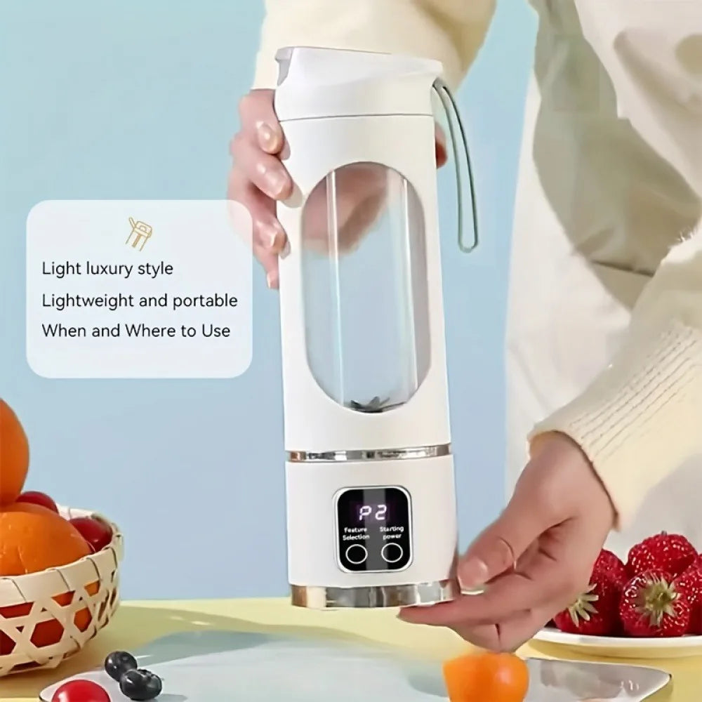 Minilicuadora y extractor de jugo portátil recargable por USB