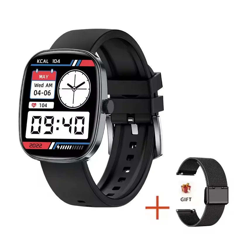 Smartwatch Bluetooth con Pantalla a Color y Monitoreo de Salud
