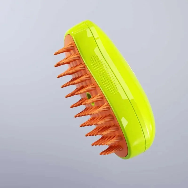 Cepillo de pelo 3 en 1 para perros y gatos, cepillo eléctrico de limpieza para mascotas