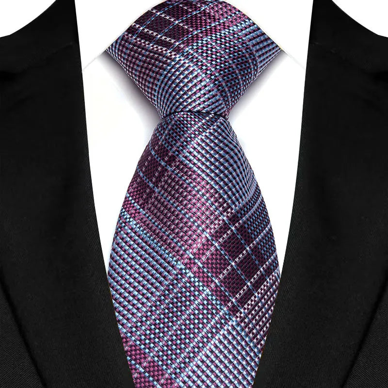 Corbata Elegante para Hombre 8CM Diseño Premium para Bodas y Oficina