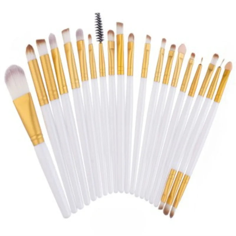 Set Profesional de 20 Pinceles para maquillaje
