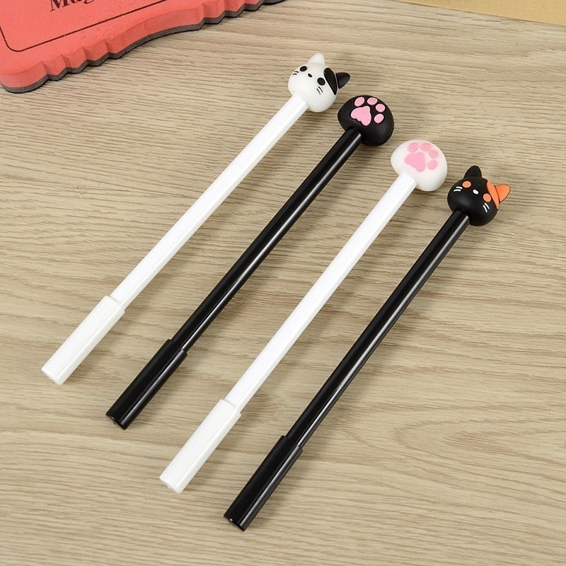 Set 10 Plumas de Gel de Gato Kawaii