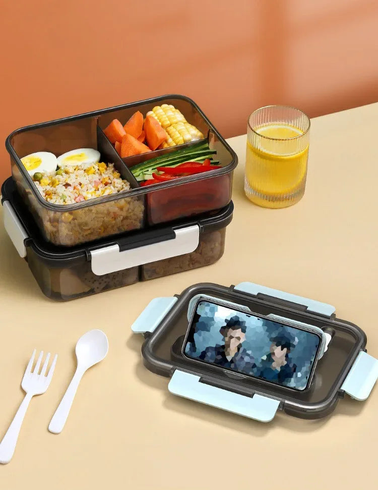 Contenedor de Comida 1500ML Práctico y Compacto