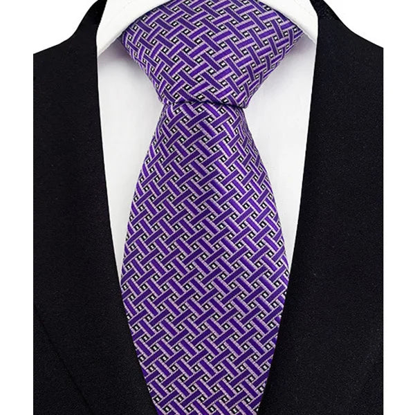 Corbata Elegante para Hombre 8CM Diseño Premium para Bodas y Oficina