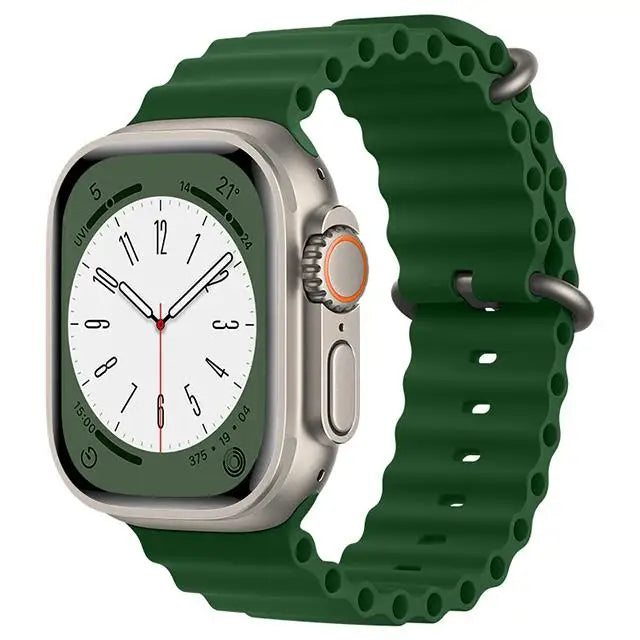 Correa Ocean de Silicón para Apple Watch Series y Ultra