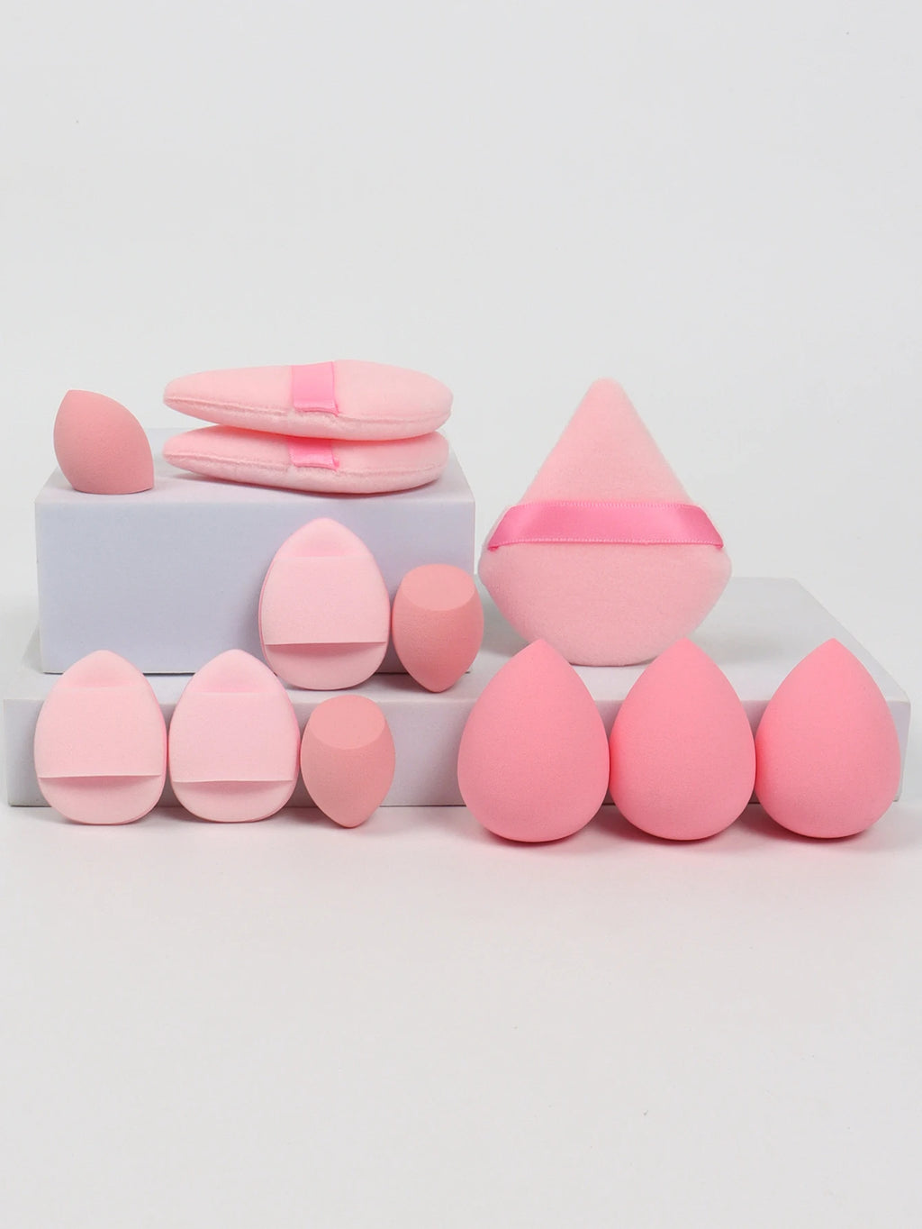 Set de Esponjas de Maquillaje 12 Piezas Multiusos