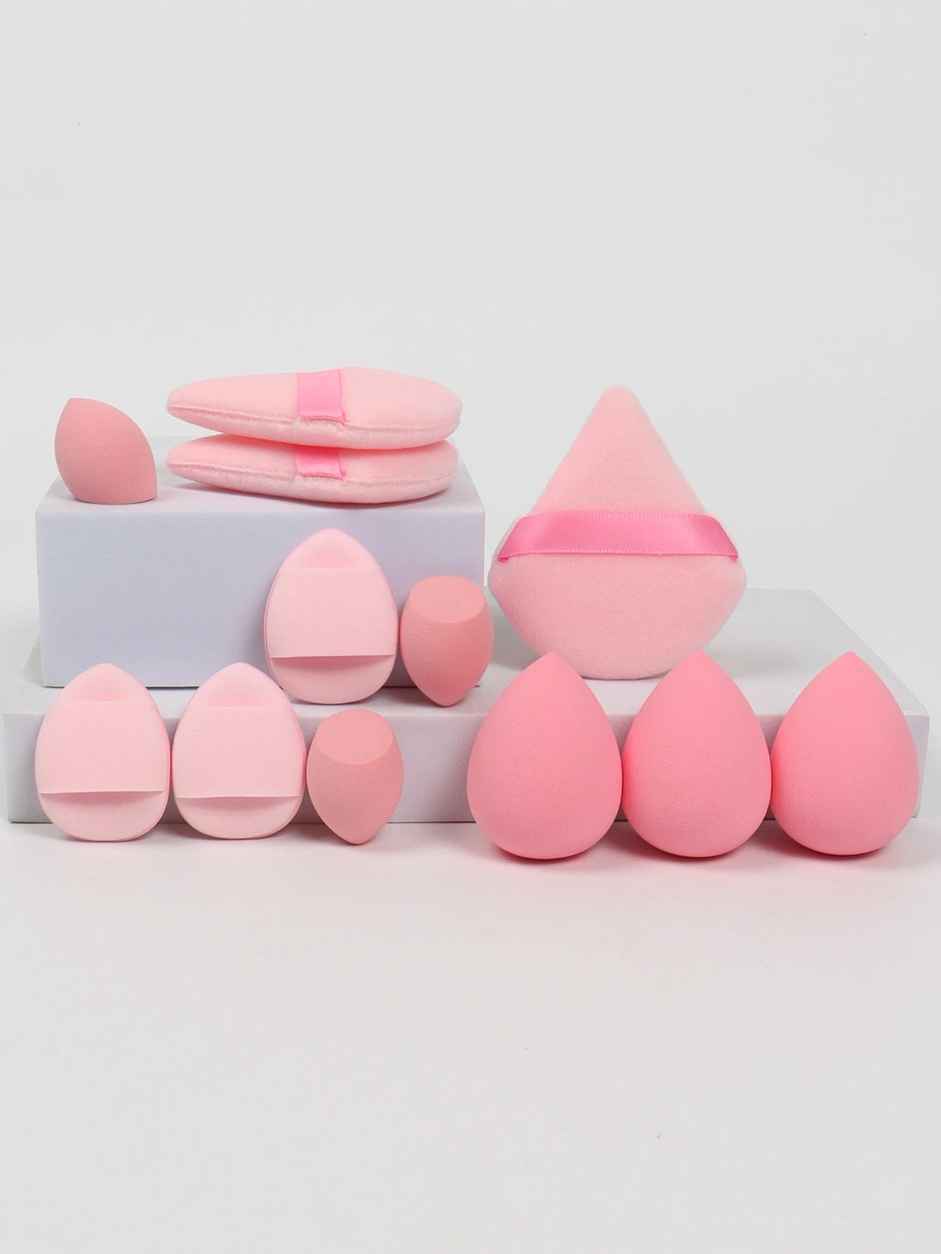 Set de Esponjas de Maquillaje 12 Piezas Multiusos