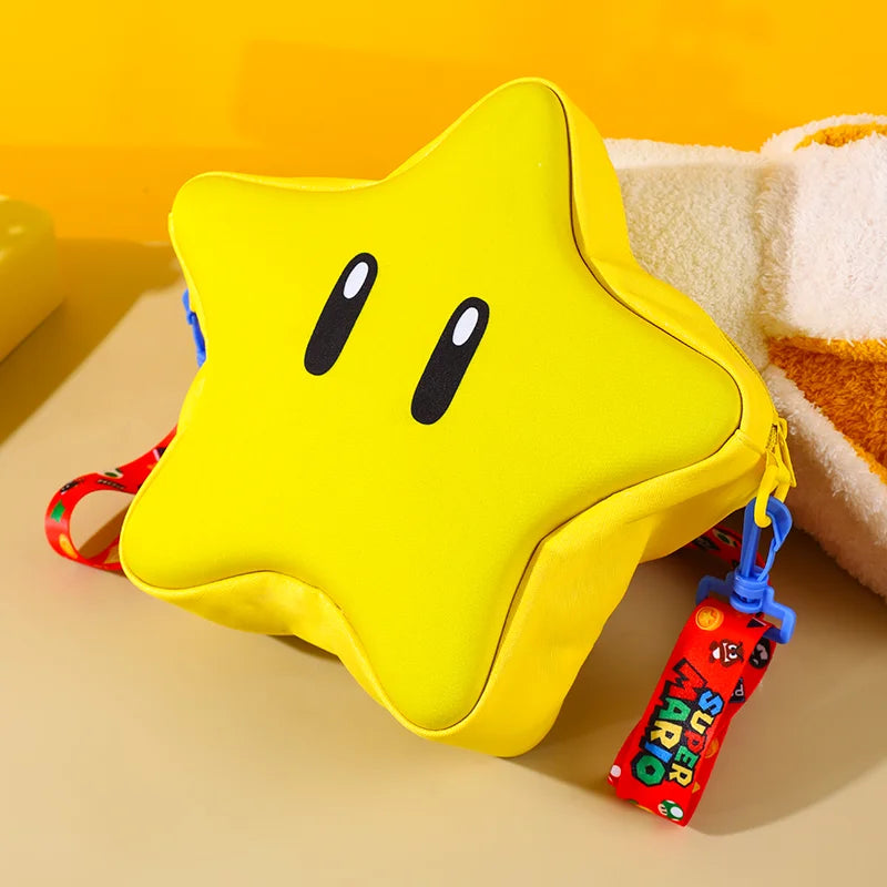 Mochila kawai forma de estrella para niño