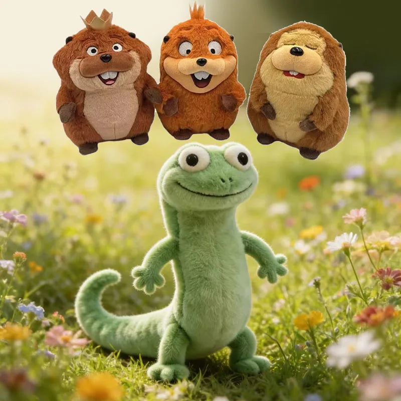 Peluches kawais de hoppers