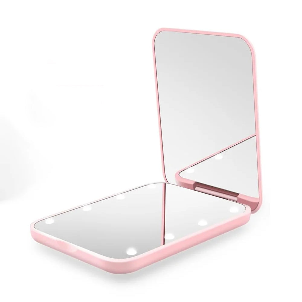 Espejo LED Plegable de Viaje